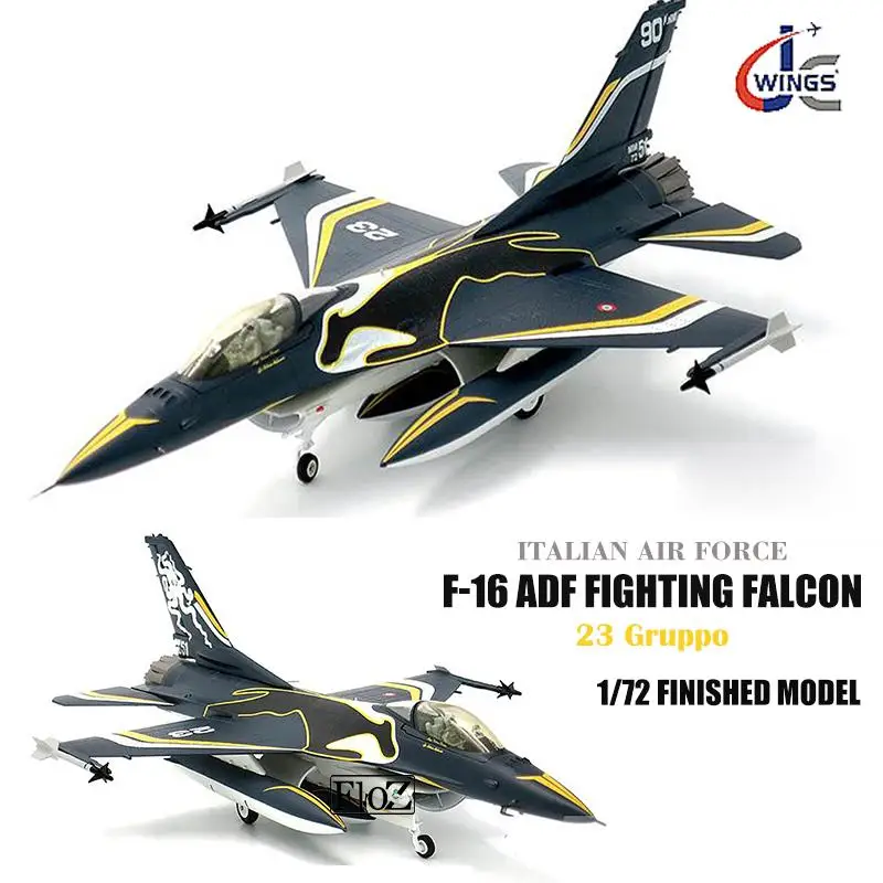 JC Крылья итальянских ВВС F 16 ADF Fighting Falcon 23 Gruppo 1/72 модель самолета| |