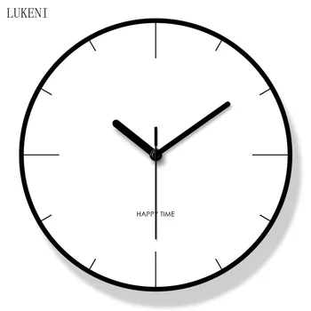 

Black and white Classic Folk laser engraving stereo wall clock Home Decor Wall Decor