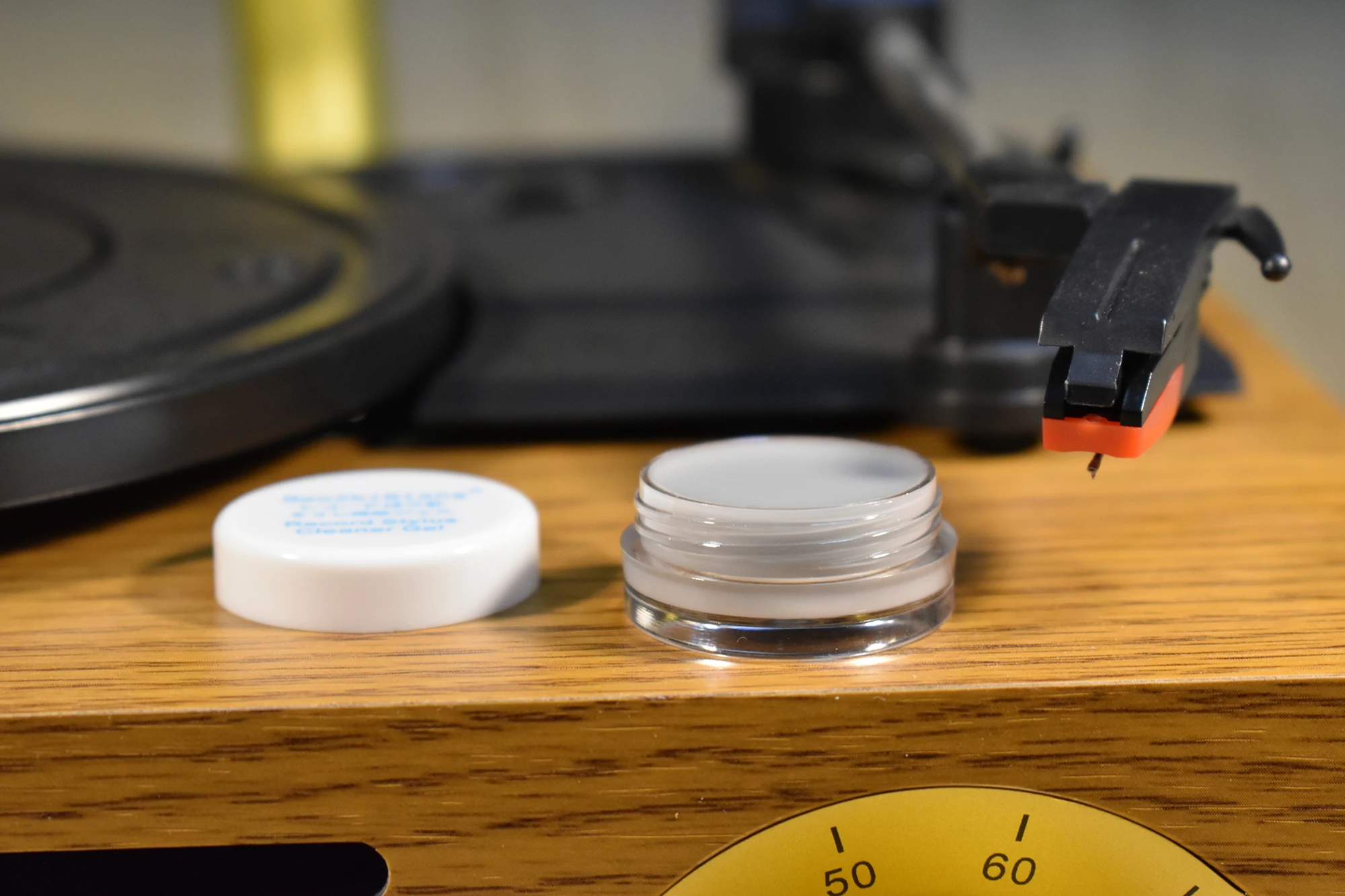 Professional Anti-Static Turntable Stylus Cleaner Diamond Needle Cleaning Gel Turntable Dust Buster Vinyl Needle Cleaner
