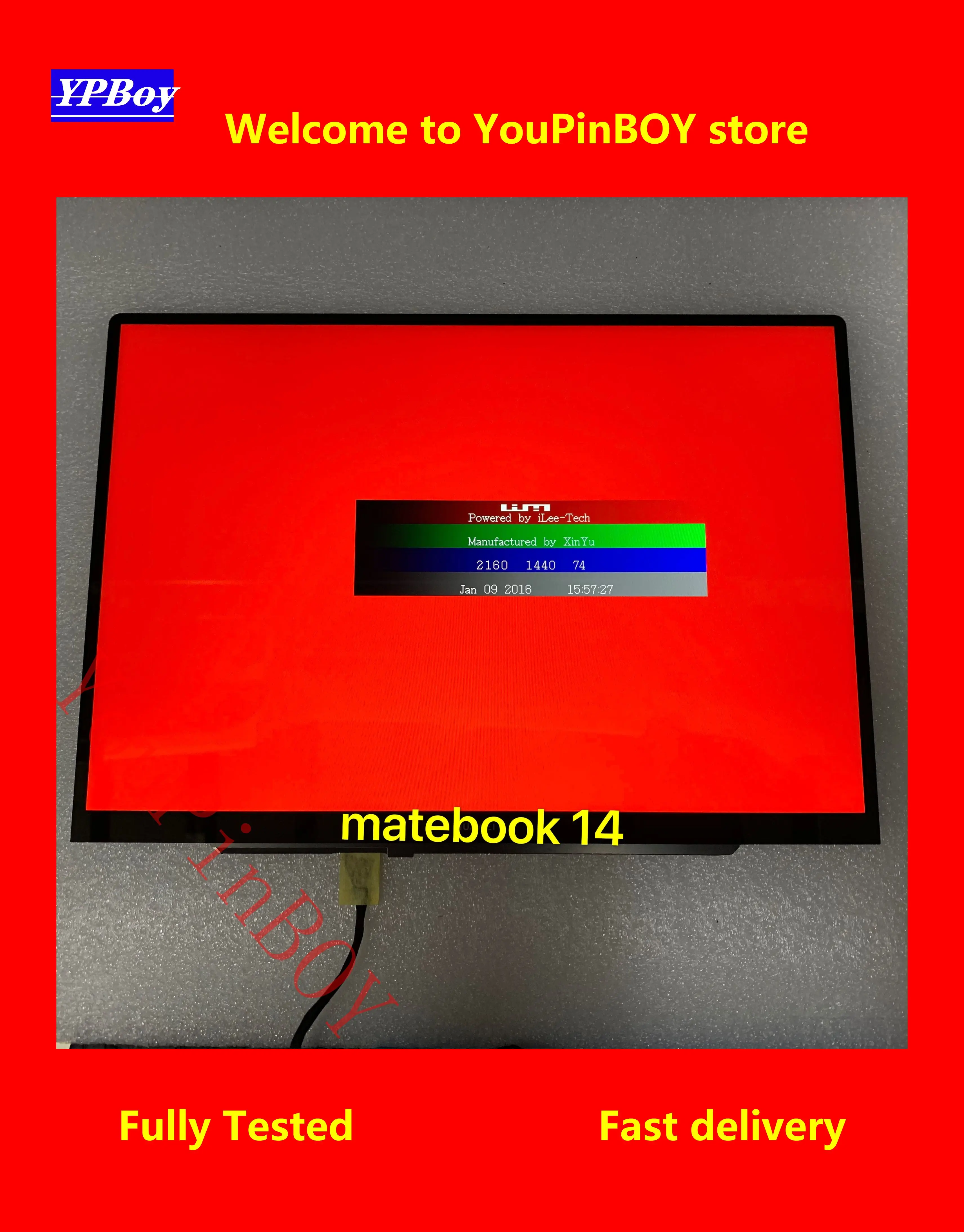14 &quotНовый оригинальный для Huawei MateBook KLV-W29 W29L ноутбук IPS ЖК-дисплей экран в сборе