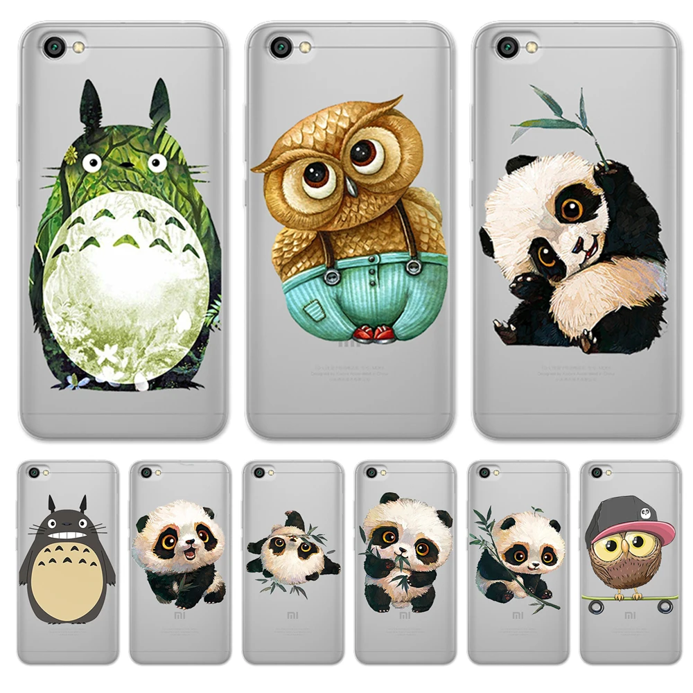 

Totoro Panda cartoon For xiaomi Redmi Mi 8 6 CC9 A2 Lite 5X 6X A1 6A 4X 4A 5 9 Plus Note 4 5A Prime Pro Cover Case Coque Etui