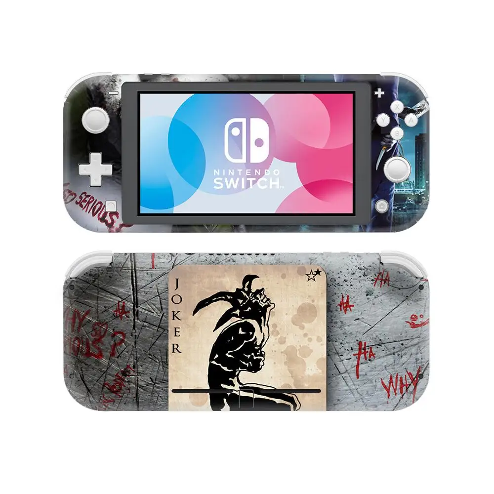 Джокер nintendo переключатель кожи Наклейка Обложка для nintendo Switch Lite консоли протектор для переключателя Lite NSL кожи стикер