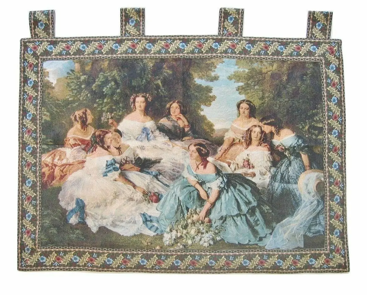 18th века вечерние Ретро Rococo Тканый гобелен настенный