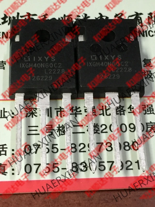 20 шт./лот IXGH40N60C2-247 с изолированным затвором(IGBT) 600V 75A