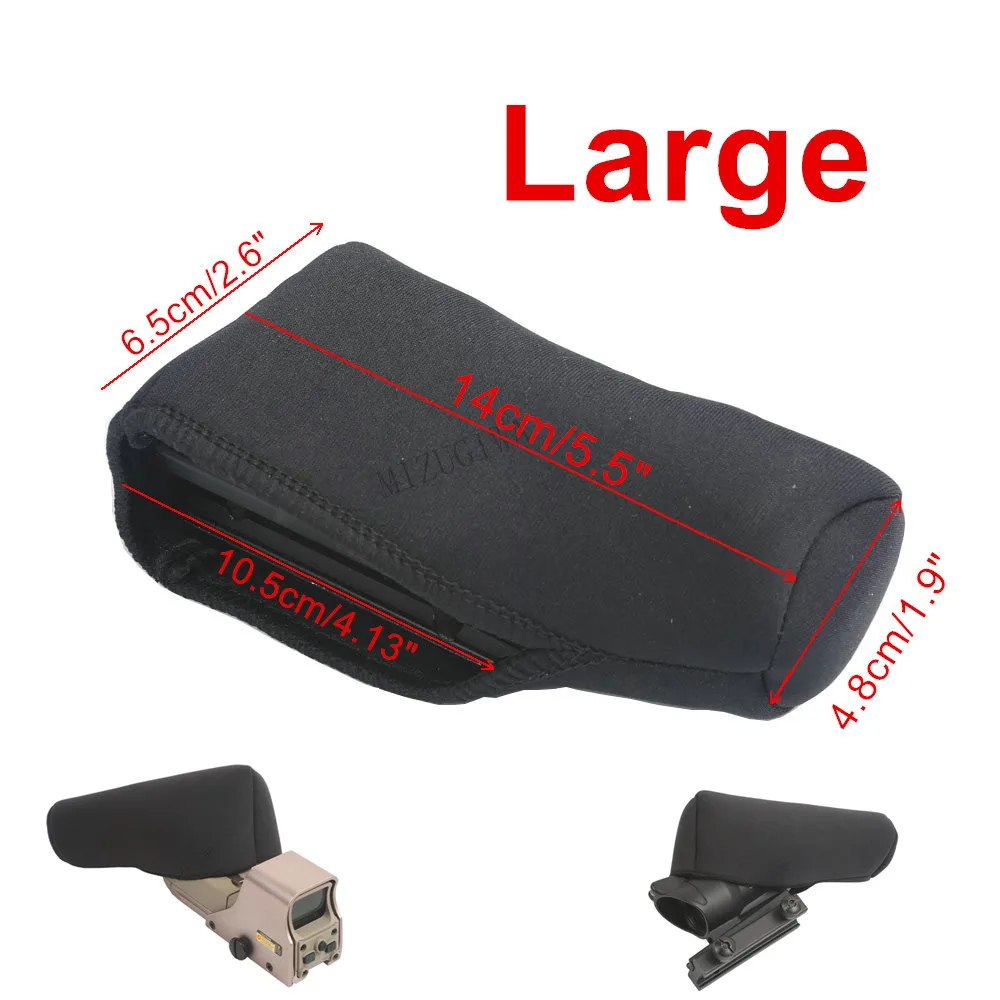 Scope Cover Dot Sight Neoprene Protective Jacket 4.7" x 2.6" Tactical Hunting Rifle