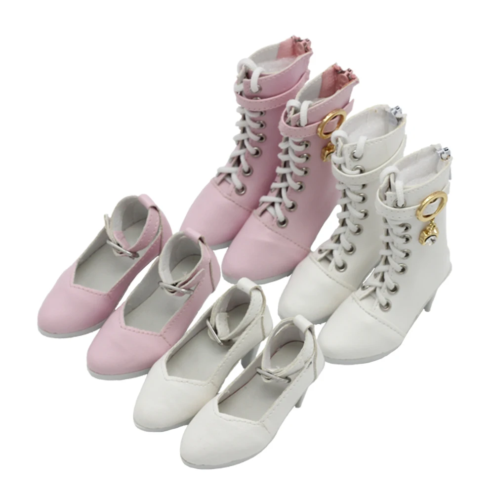 60cm Doll Lace-up Boots 1/3 BJD Doll Salon Boots Girl Toy Accessories shoes Doll Accessories Doll Shoes