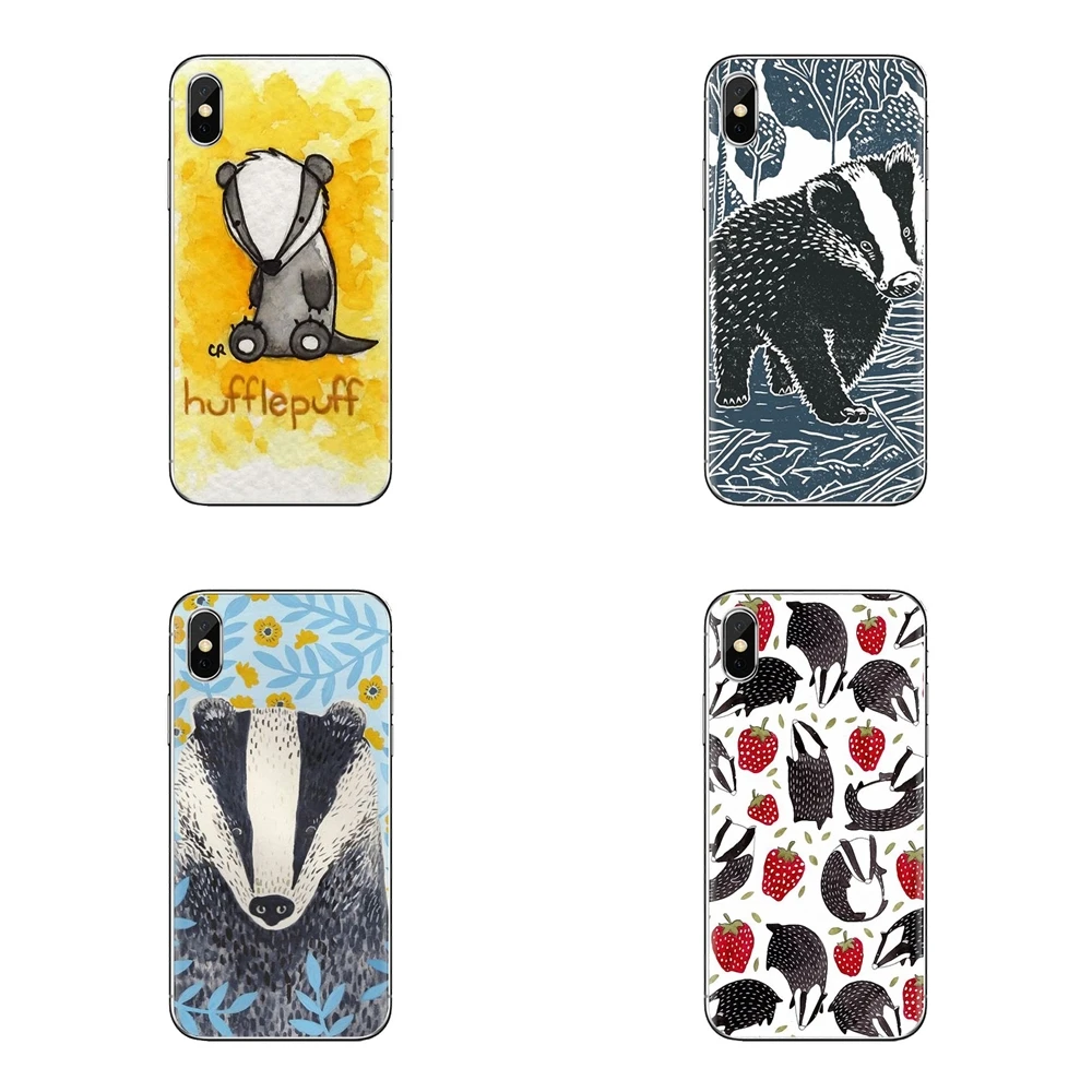 Breezy Badger animals прозрачные мягкие чехлы для Xiao mi 6 A1 Max x 2 5X 6X Red Note 5 5A 4X 4A A4 4 3 Plus Pro |
