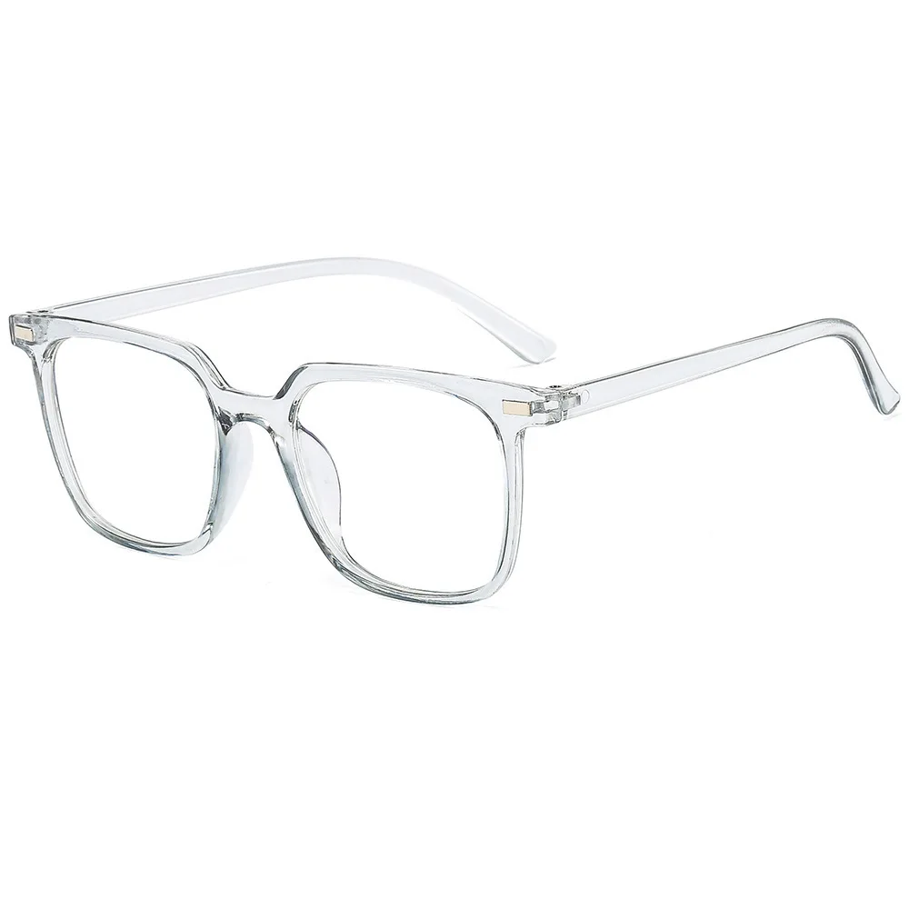 Transparent Computer Glasses Frame Women Men Anti Blue Light square Eyewear Blocking Glasses Optical Spectacle Eyeglass glasses to protect eyes from screen Blue Light Blocking Glasses