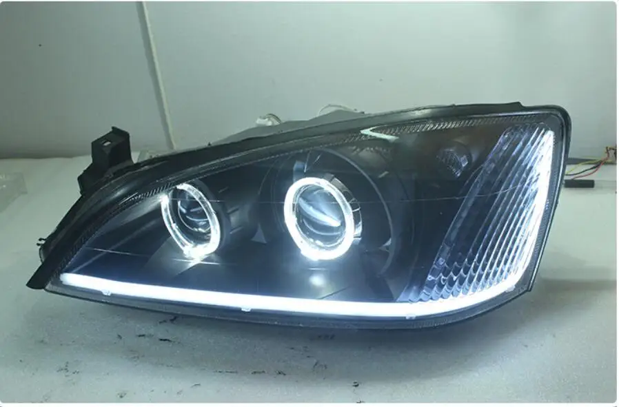 2004~ г. Автомобильный bupmer головной светильник forMondeo головной светильник fusion автомобильные аксессуары светодиодный DRL HID xenon противотуманные фары
