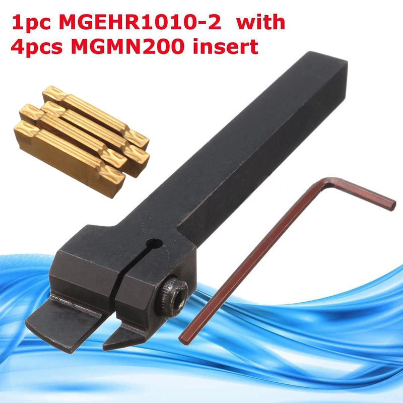 MGMN200 карбидные вставки+ MGEHR1010-2 фрезы для станка с ЧПУ Cut-Off'Tool Holder