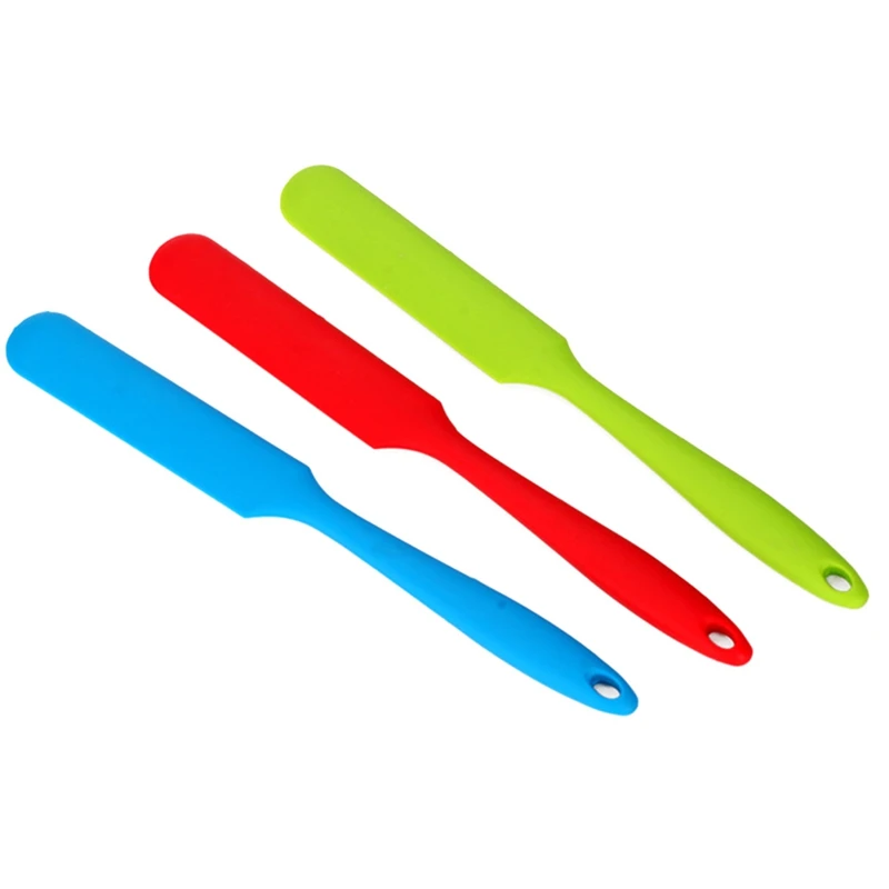 Силиконовая соскабливающая антипригарная лопатка-скребок шпатель для масла нож DIY Кондитерские инструменты для выпечки