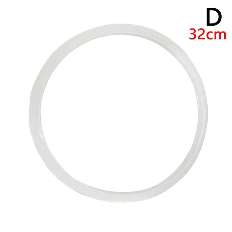 Inner diameter22CM Stronerliou 6 tamaños de repuesto de junta de silicona transparente anillo de sellado para olla a presión doméstica 