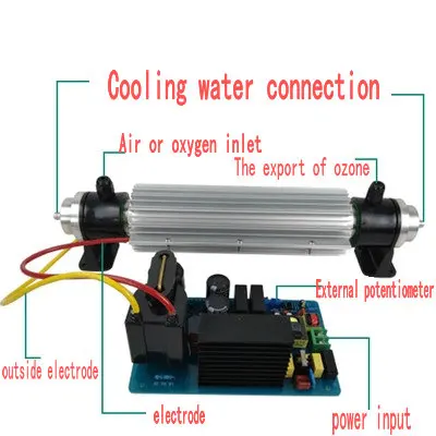 

30G Ozone Tube Generator + Power Farm Industrial Wastewater Bleaching and Deodorizing Disinfection Machine Parts
