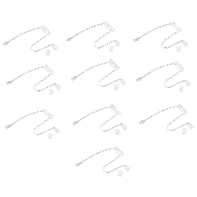 SURENHAP Tube Acoustique Tube De Bobine Acoustique Transparent De Remplacement Pour Écouteur