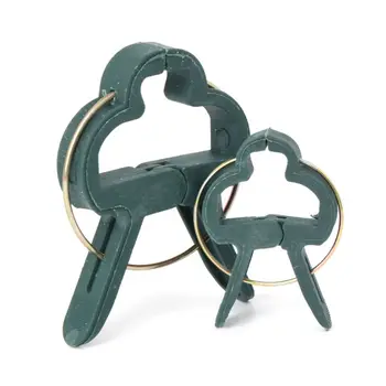 

20pcs Garden Plant Flower Lever Loop Gripper Clips Support Straighten Stems Vine