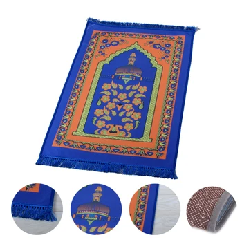 

Thicker Soft Prayer Mat Muslim Isalat musallah slamic Prayer Rug tapis de priere islam gebedskleed Sajadah Worship Mats Gift