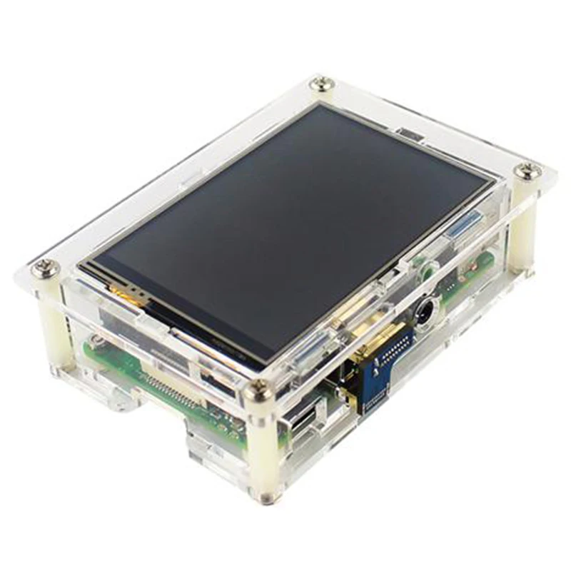 

1* Transparent Acrylic Case Cover Enclosure Box For Raspberry Pi 3.5 Display