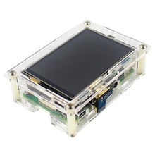 1* Transparent Acrylic Case Cover Enclosure Box For Raspberry Pi 3.5 Display