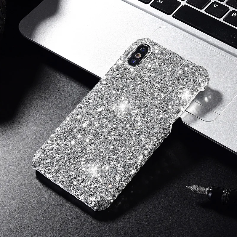 Стиль цветной, мягкий, из ТПУ крутой Блестящий сотовый телефон чехол для iPhone 6/7/8/X XR XS Max Capa Coque Fundas