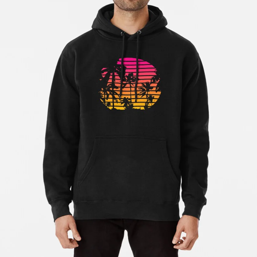 80s style hoodie