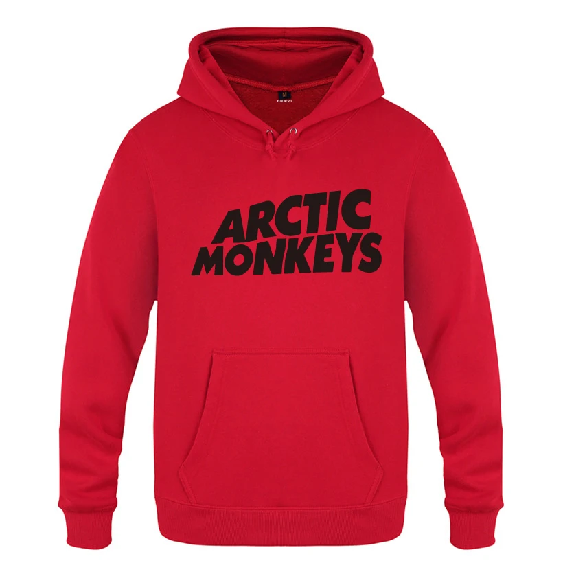 HOY HET Arctic Monkeys толстовки рок-группы мужские мужские пуловеры флисовые толстовки с капюшоном - Цвет: HOY HET