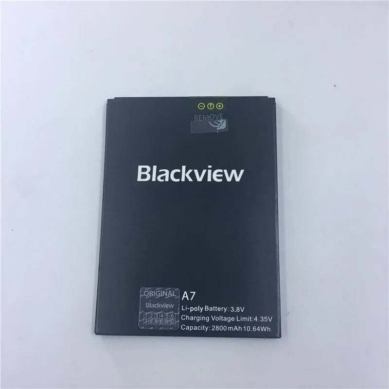 

Mobile phone battery for Blackview A7 battery 2800mAh Long standby time High capacity for Blackview battery