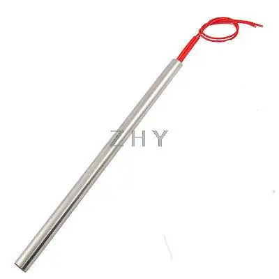 

11.4" Red Two Wire Cartridge Heater 600W 110V 16mm x 290mm