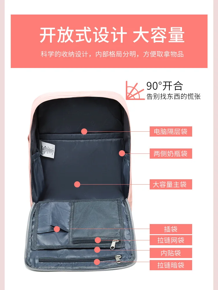 Стиль рюкзак женский корейский стиль мама сумка для компьютера рюкзак Модный повседневный мужской и женский рюкзак