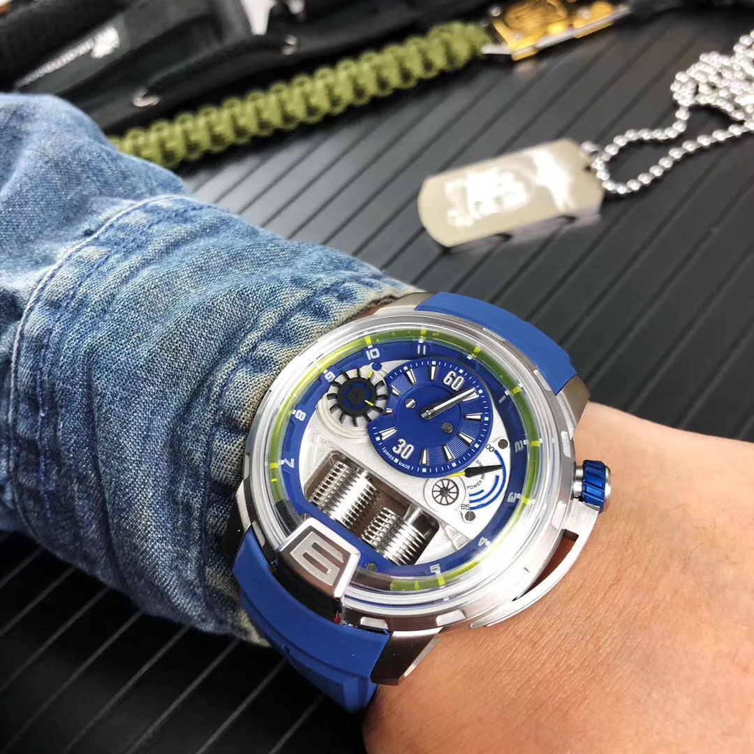 A09286 мужские часы Топ бренд подиум роскошный европейский дизайн автоматические механические часы - Цвет: A