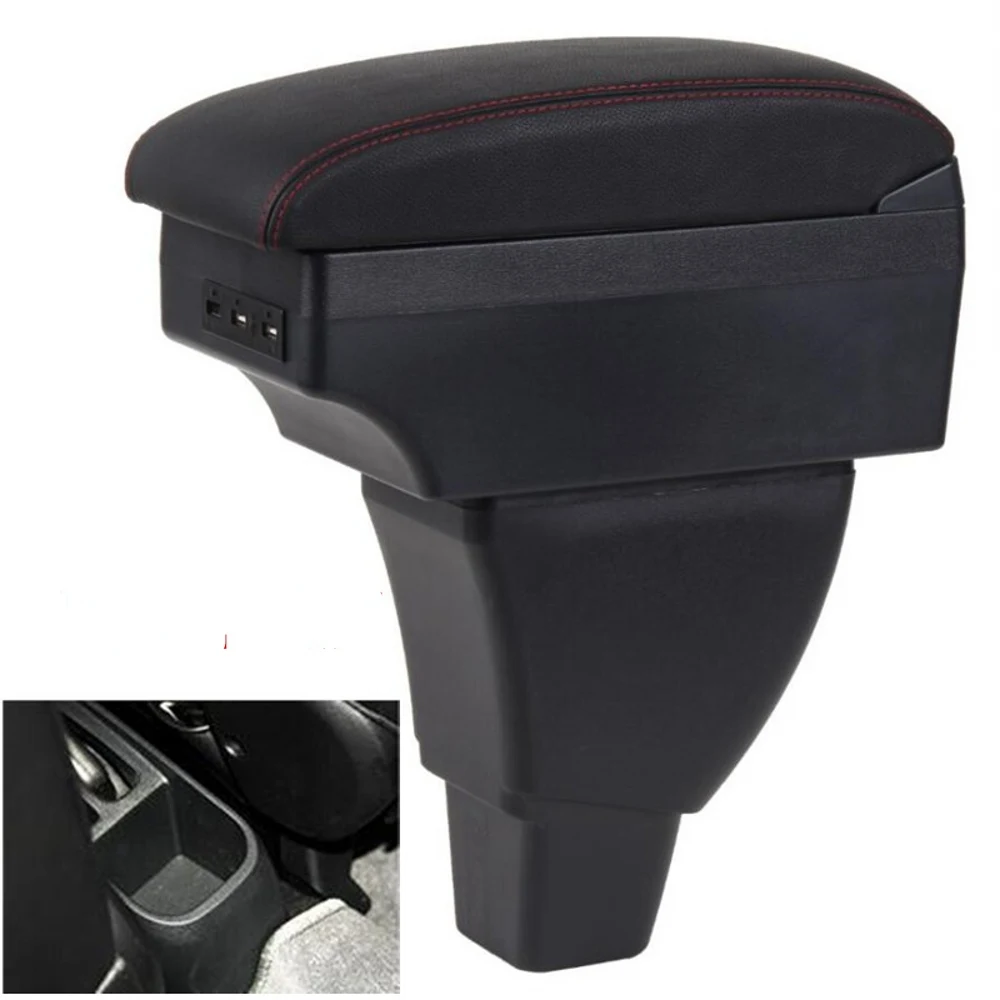 

For Car Great Wall Hover M4 Armrest Box Central Content Interior Arm Elbow Rest Storage Case Car-styling with USB Cup Holde