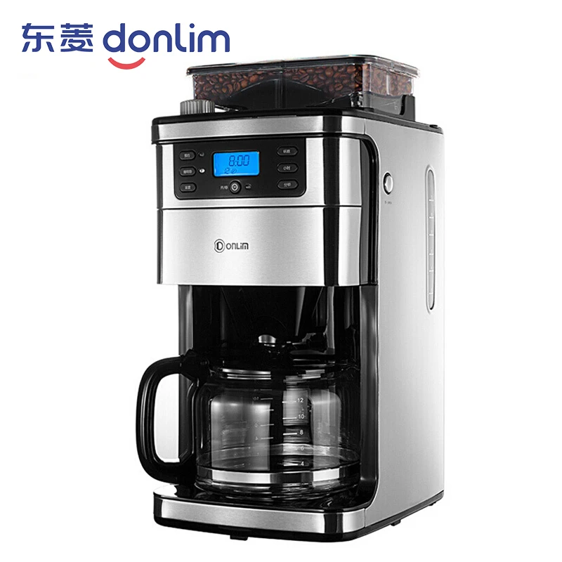 Multifunctional automatic espresso drip coffee machine with bean grinder  reservation function 1.8L coffee machine - AliExpress