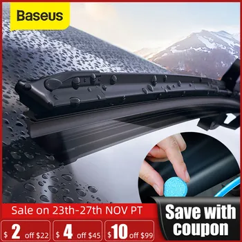 

Baseus 12PCS Car Windshield Glass Solid Cleaner Solid Wiper Washer Auto Window Cleaning Fine Seminoma Wiper Car Accessories