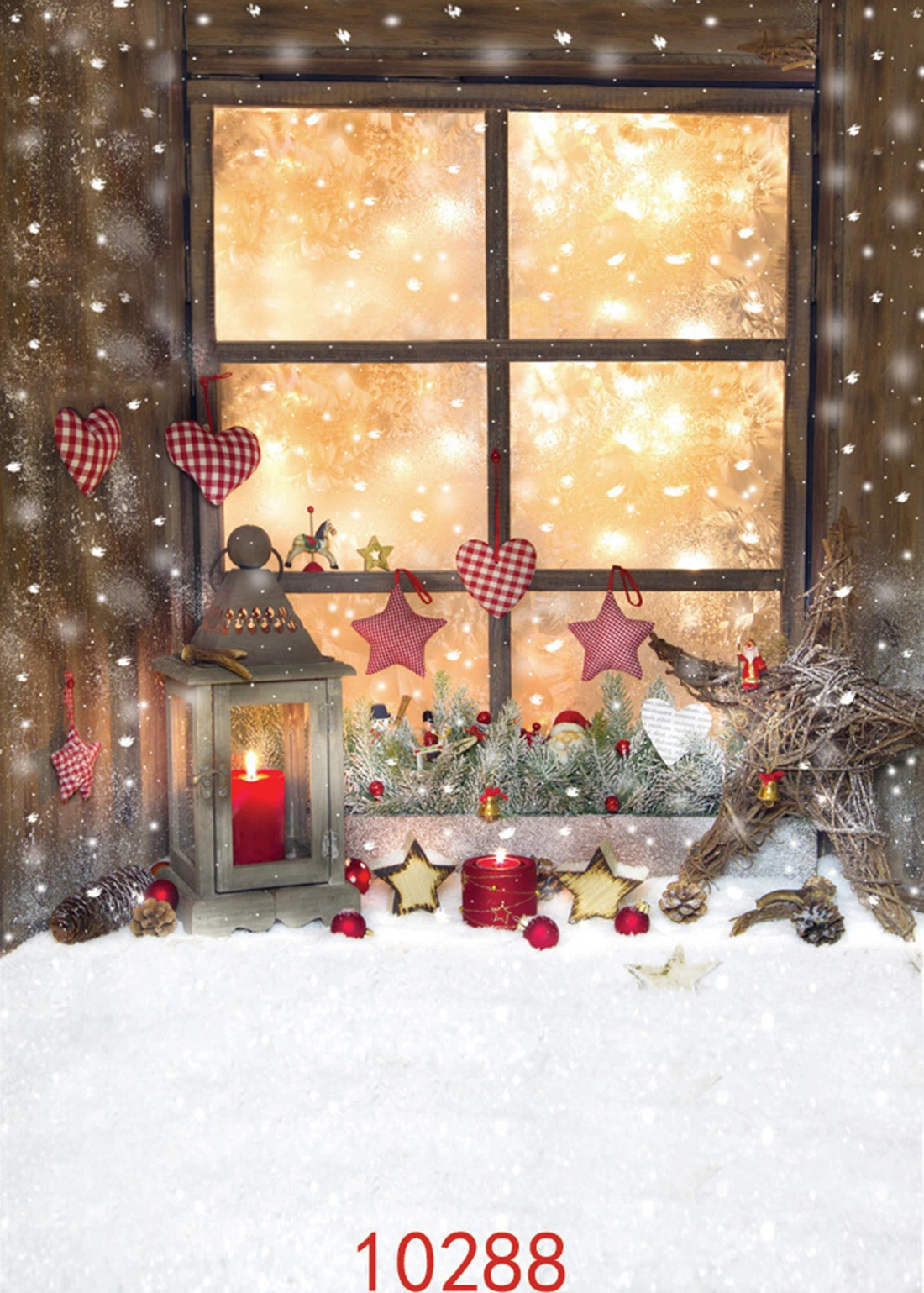 10x15FT-Christmas Tree Gift Snow Photography Backdrops Wood Floor Window Photo Studio Background 10x15FT-Christmas Tree Gift Snow Photography Backdrops Wood Floor Window Photo Studio Background