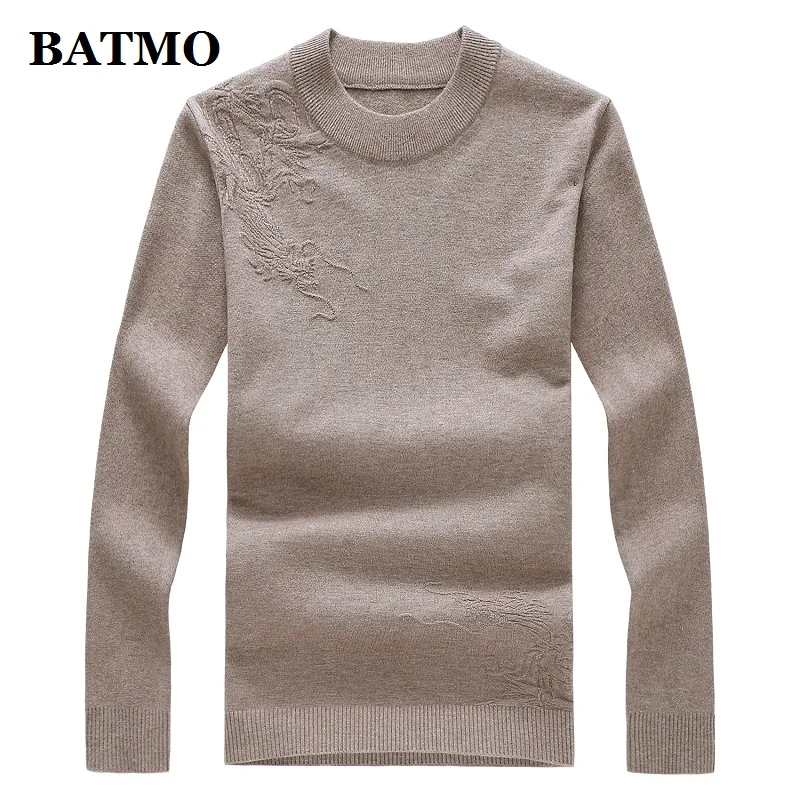 BATMO Новое поступление осенний высококачественный мужской свитер, мужские пуловеры больших размеров M-8XL 9994