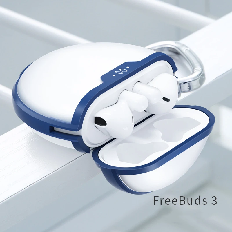 

Compatible with Huawei FreeBuds 3 Case Wireless Bluetooth Drop Resistance PC+TPU Earphone Protective Cover Accessories Bag Coque