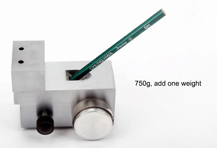 3 в 1 для определения твердости по карандашной шкале инструментов покрытие Измеритель Твердости Краски Плёнки царапин тестер 500/750/1000G инструменты тестирования QHQ-A