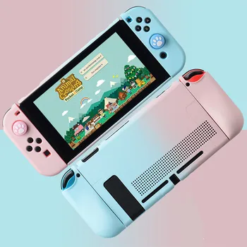

New Nintend Switch Case Shell NS Joy-Con Full Cover Shell Colorful Cute Housing Protective Case For Nintendo Switch Game Console