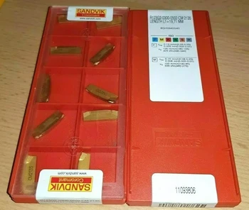 

10PCS CARBIDE INSERTR R123G2-0300-0502-CM 2135