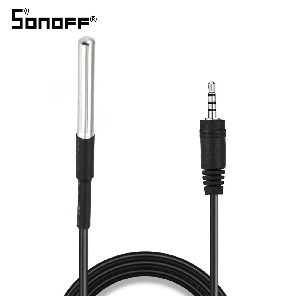 Sonoff DS18B20 Водонепроницаемый цифровой датчик температуры из нержавеющей стали