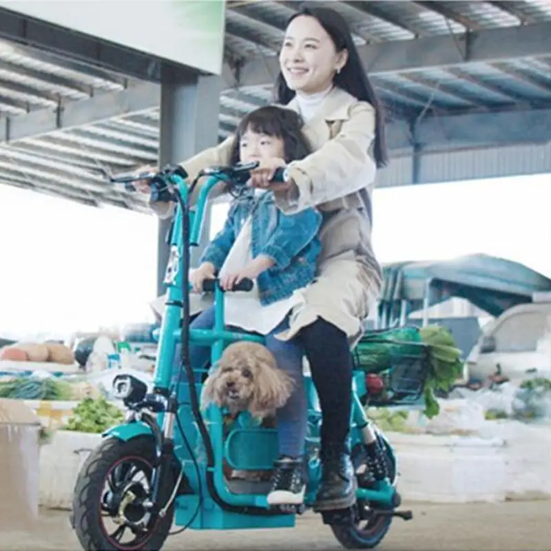 #^Special Price 12 Inch Electric Scooter For Children Adults 2 Wheels Electric Bicycles 400W 10AH/15AH/20AH Folding Electric Bike