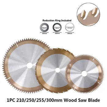 

1pc TiCN Coated Woodworking Saw Blade 210/250mm 255/300mm TCT Cutting Disc Circular Saw Blade Saw Blades Cutting Wheel Discs