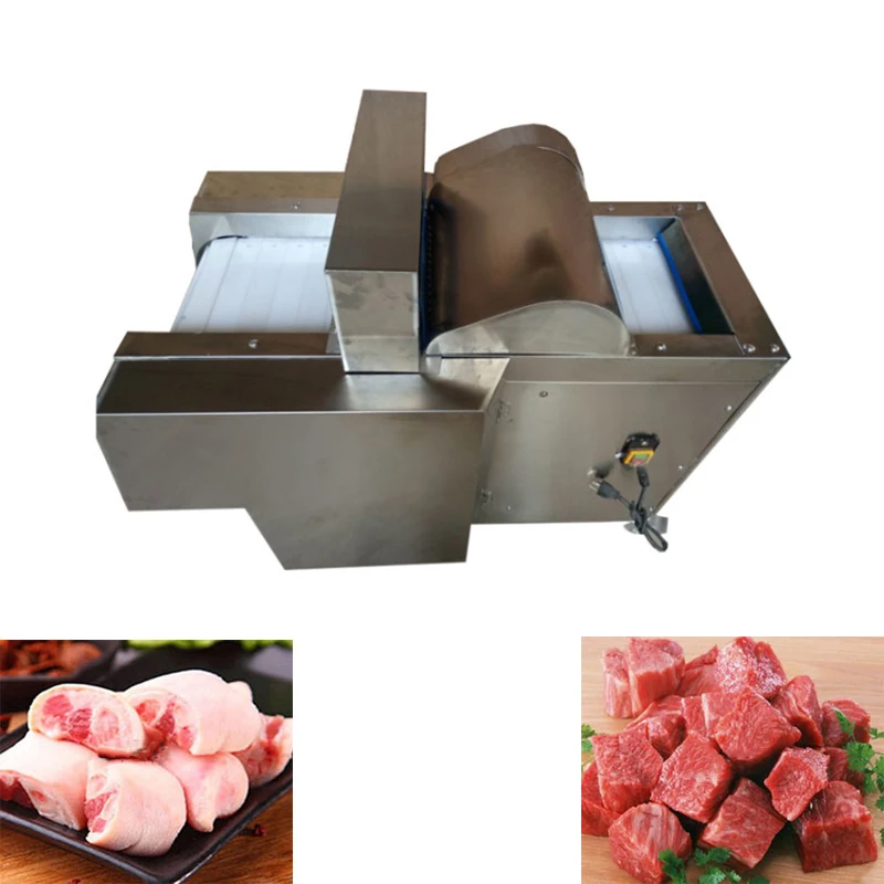 electric beef jerky cutter machine/fish meat cube cutting machine 4