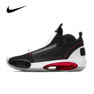 Sport Shoes Nike Air Jordan 34 SE PF Red Orbit 2020 Men's Basketball Shoes High-top Jordan Basketball Sneakers CU1548-001
