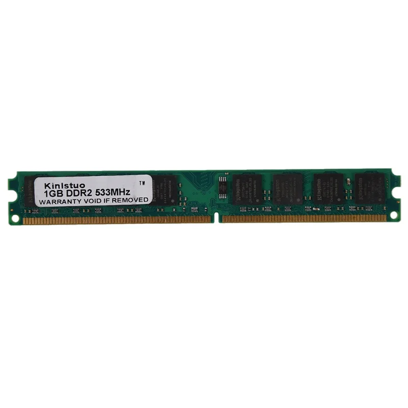 2GB(2X1 GB) DDR2 533 MHZ PC2 4200 240 PINS DIMM память ram Настольный ПК NON-ECC