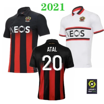 

new 2020 2021 NiceES soccer jerseys DOLBERG ATAL Rony Lopes 20 21 adults shirt Cyprien CLAUDE MAURICE football shirt