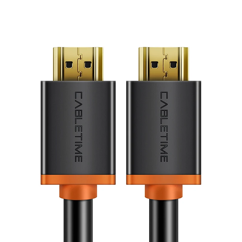 CABLETIME New HDMI to HDMI Cable 4K 2.0 60hz HDMI TO HDMI Cable Adapter 1m 1.8m 3m 5m Audio extractor for PC Display C165 CABLETIME New HDMI to HDMI Cable 4K 2.0 60hz HDMI TO HDMI Cable Adapter 1m 1.8m 3m 5m Audio extractor for PC Display C165