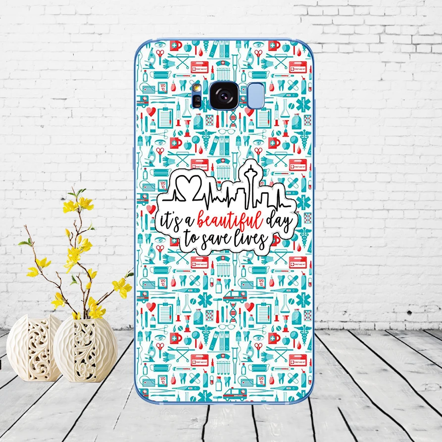 4 07DD Американский ТВ GREYS Anatomy Мягкий силиконовый чехол для Samsung Galaxy S6 S7 край S8 S9 S10 плюс A70 A50 чехол - Цвет: 4