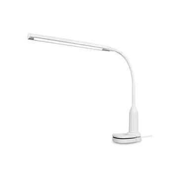 

Light UV Desk Lamp Stepless Dimmable Adjustable Modern Reading White Clamp Table Clip On USB Eye Protection