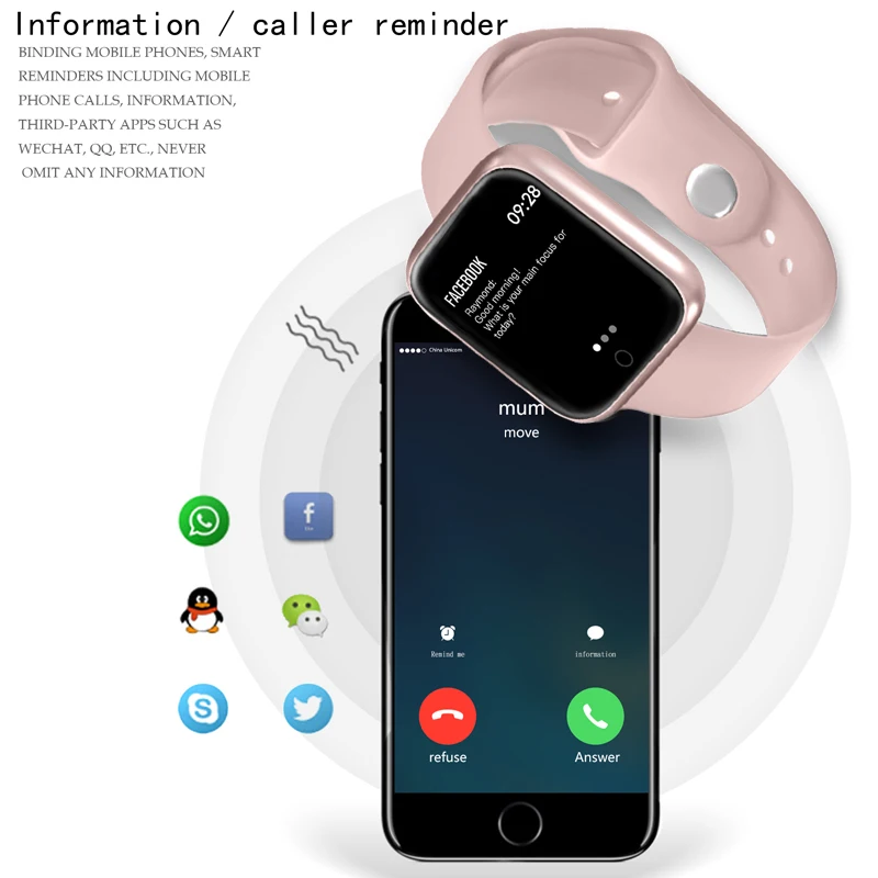 ESEED P70 smart watch women IP68 waterproof 15 days standby metal women smart watch Fitness Tracker smart bracelet pk p68