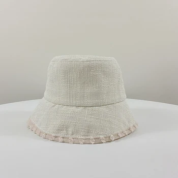 

Hat ladies fisherman hat fashion bucket hat leisure British outdoor visor hat
